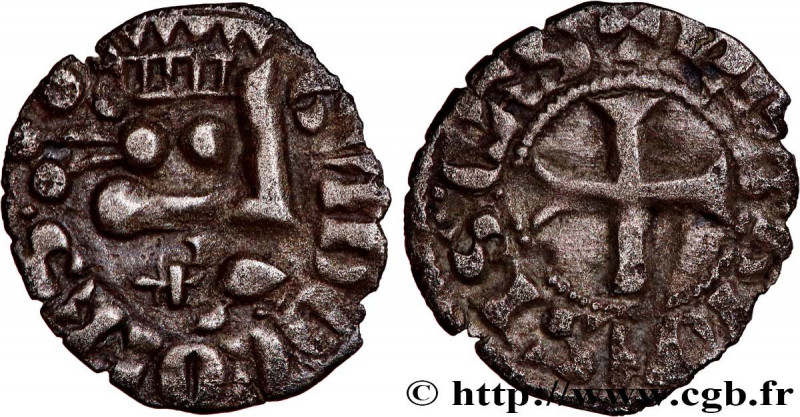 BLÉSOIS - COUNTY OF BLOIS - GUY OF CHÂTILLON
Type : Obole 
Date : 1307-1328 
Dat...
