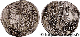 COMTAT-VENAISSIN - ALEXANDER VII (Fabio Chigi)
Type : Carlin 
Date : 1657 
Mint name / Town : Avignon 
Metal : silver 
Diameter : 25  mm
Orientation d...