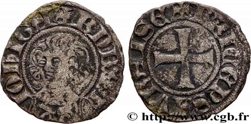 PRINCIPALITY OF ORANGE - RAYMOND III OR RAYMOND IV
Type : Denier 
Date : c. 1335...