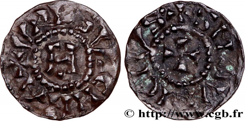 DAUPHINÉ - ARCHBISHOPRIC OF VIENNE - ANONYMOUS
Type : Denier anonyme ou viennois...