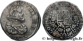 COUNTY OF BURGUNDY - PHILIP IV OF SPAIN
Type : Teston ou quart de ducaton 
Date : 1622 
Mint name / Town : Dole 
Metal : silver 
Diameter : 31,5  mm
O...
