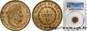 LOUIS-PHILIPPE I
Type : Essai de 1 centime au coq 
Date : (1830) 
Date : n.d. 
Mint name / Town : Paris 
Metal : bronze 
Diameter : 16  mm
Orientation...
