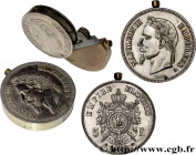 SECOND EMPIRE
Type : Fausse 5 francs Napoléon III, tête laurée, transformée en briquet 
Date : 1870 
Mint name / Town : Strasbourg 
Quantity minted : ...
