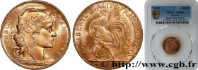 III REPUBLIC
Type : 20 francs or Coq, Liberté Égalité Fraternité 
Date : 1907 
Mint name / Town : Paris 
Quantity minted : 17715935 
Metal : gold 
Mil...