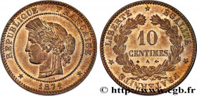 III REPUBLIC
Type : 10 centimes Cérès 
Date : 1871 
Mint name / Town : Paris 
Quantity minted : 1741093 
Metal : bronze 
Diameter : 30  mm
Orientation...