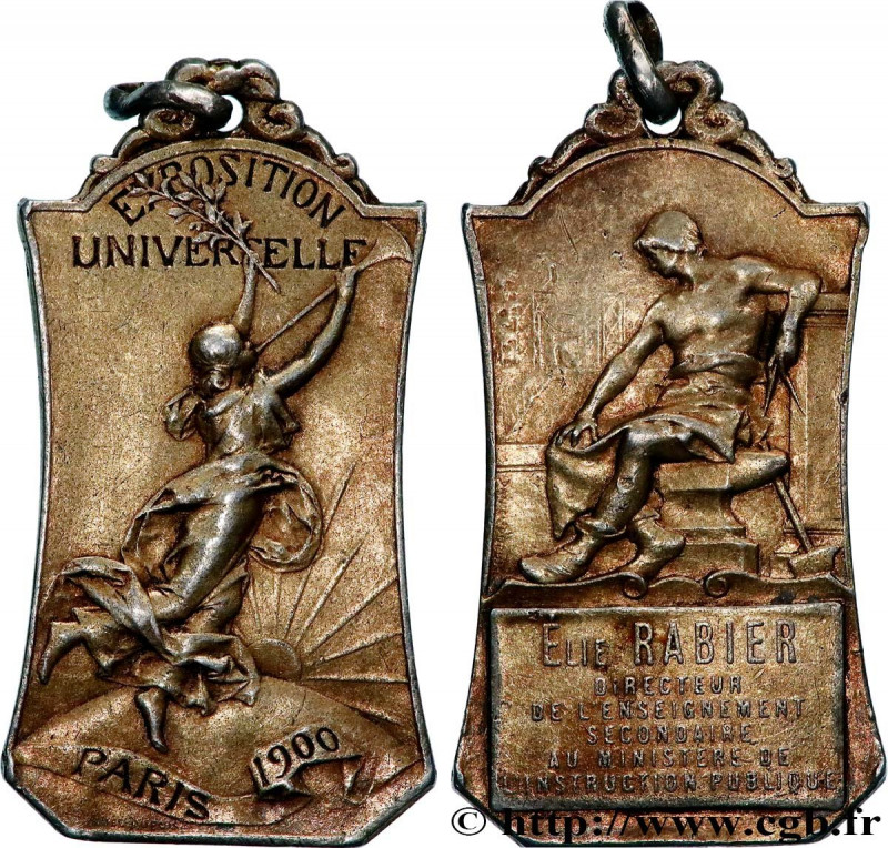 III REPUBLIC
Type : Médaille, Exposition Universelle 
Date : 1900 
Metal : gold ...
