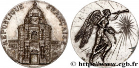 V REPUBLIC
Type : Médaille, Le Sénat 
Date : 1975 
Metal : silver 
Millesimal fineness : 950  ‰
Diameter : 49  mm
Weight : 77,52  g.
Edge : lisse + 19...