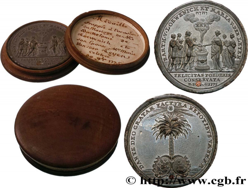 GERMANY
Type : Médaille, Mariage de Mr Bartholome de Loewenich et son épouse Me ...