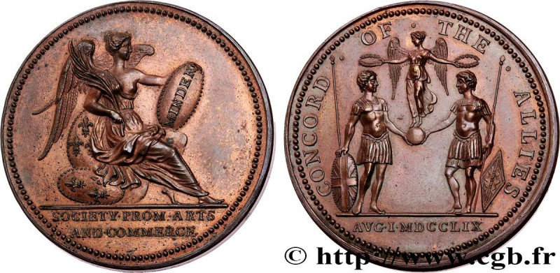 GREAT-BRITAIN - GEORGE II
Type : Médaille, Bataille de Minden 
Date : 1759 
Meta...
