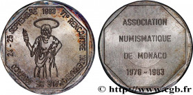 PROFESIONAL ASSOCIATIONS - TRADE UNIONS
Type : ASSOCIATION NUMISMATIQUE DE MONACO 
Date : 1983 
Quantity minted : 104 
Metal : silver 
Diameter : 34,2...