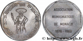 PROFESIONAL ASSOCIATIONS - TRADE UNIONS
Type : ASSOCIATION NUMISMATIQUE DE MONACO 
Date : 1983 
Quantity minted : 104 
Metal : silver 
Diameter : 34,2...
