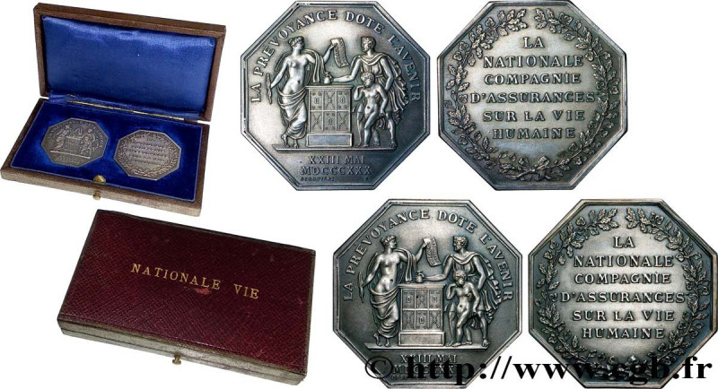 INSURANCES
Type : La Compagnie nationale d’assurances sur la vie 
Date : 1830 
M...