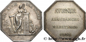 INSURANCES
Type : AVENIR 
Date : 1835 
Metal : silver 
Diameter : 34  mm
Orientation dies : 12  h.
Weight : 19,11  g.
Edge : Lisse 
Puncheon : lampe a...