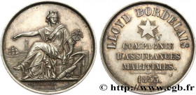 INSURANCES
Type : LLYOD BORDELAIS 
Date : 1853 
Metal : silver 
Diameter : 36  mm
Orientation dies : 12  h.
Weight : 21,47  g.
Edge : lisse 
Puncheon ...