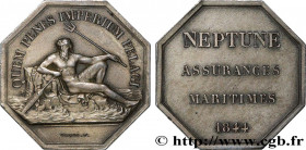 INSURANCES
Type : Le Neptune 
Date : 1859 
Metal : silver 
Diameter : 34  mm
Orientation dies : 12  h.
Weight : 19,09  g.
Edge : Lisse + poinçon Proue...