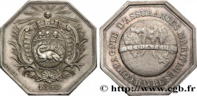 INSURANCES
Type : L’Equateur 
Date : 1860 
Metal : silver 
Diameter : 35  mm
Orientation dies : 12  h.
Weight : 19,13  g.
Edge : Lisse 
Puncheon : cco...