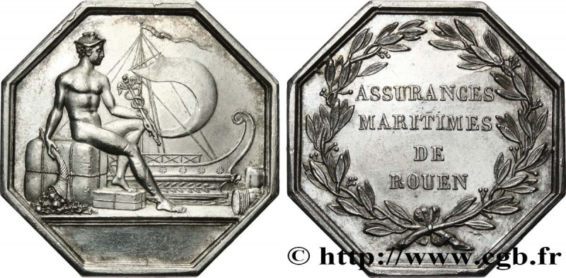 INSURANCES
Type : MARITIME - ROUEN 
Date : n.d. 
Mint name / Town : ROUEN 
Metal...