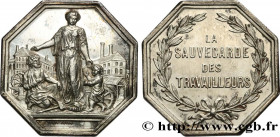 INSURANCES
Type : La sauvegarde des travailleurs 
Date : n.d. 
Metal : silver 
Diameter : 30  mm
Orientation dies : 12  h.
Weight : 13,89  g.
Edge : l...