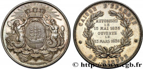 SAVINGS BANKS / CAISSES D'ÉPARGNE
Type : Caisse d’épargne de Dieppe 
Date : (après 1880) 
Date : n.d. 
Mint name / Town : Dieppe 
Metal : silver 
Diam...