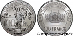 CASINOS AND GAMES
Type : Casino de MONTE CARLO - 100 FRANCS PROOF 
Date : 1979 
Metal : silver 
Millesimal fineness : 500  ‰
Diameter : 38,5  mm
Orien...