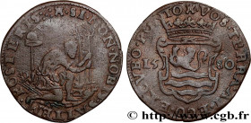 NETHERLANDS
Type : ELEVATION DE GUILLAUME AU STADHOUDERAT 
Date : 1580 
Mint name / Town : s.l. 
Metal : copper 
Diameter : 29  mm
Orientation dies : ...