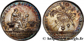 CHURCHES
Type : Saint-Sulpice 
Date : 1756 
Metal : silver 
Diameter : 30  mm
Orientation dies : 6  h.
Weight : 10,62  g.
Edge : cannelée 
Rarity : R1...