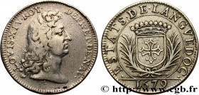 LANGUEDOC (STATES OF ...)
Type : Les États 
Date : 1679 
Metal : silver 
Diameter : 27  mm
Orientation dies : 6  h.
Weight : 7,52  g.
Edge : lisse 
Ra...
