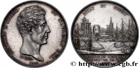 CHAMBERS OF COMMERCE / CHAMBRES DE COMMERCE
Type : Chambre de commerce de La Rochelle (CHARLES X) 
Date : 1825 
Metal : silver 
Diameter : 33  mm
Orie...