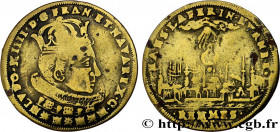 CONSECRATION IN REIMS
Type : Louis XIIII 
Date : n.d. 
Mint name / Town : Nuremberg 
Metal : brass 
Diameter : 28  mm
Orientation dies : 12  h.
Weight...