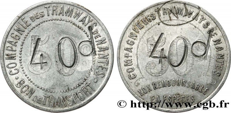 TRANSPORTS AND RAILWAYS
Type : 40/50 Centimes 
Date : n.d. 
Mint name / Town : N...