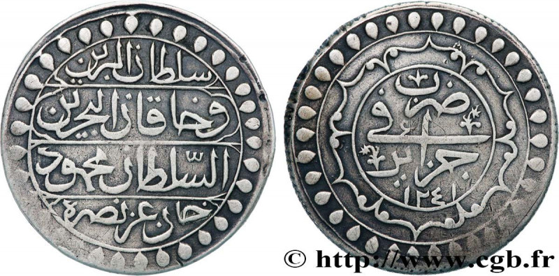 ALGERIA
Type : 2 Budju au nom de Mahmud II AH 1241 
Date : 1826 
Mint name / Tow...