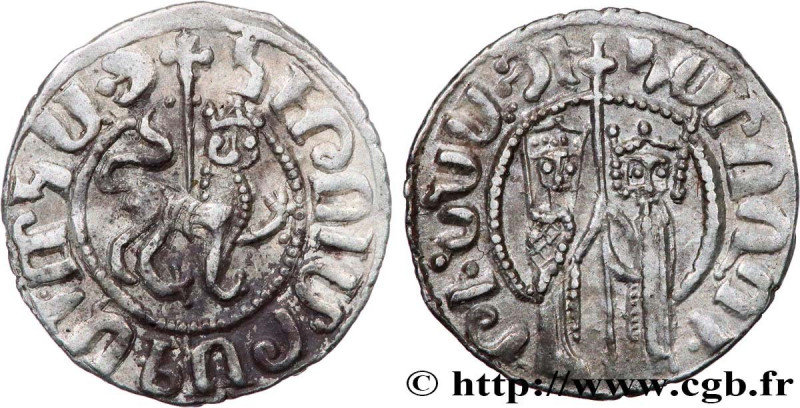 CILICIA - KINGDOM OF ARMENIA - HETHUM and ISABELLA
Type : Tram 
Date : c. 1250 
...