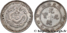 CHINA
Type : 20 Cents province de Guangdong 
Date : 1890-1908 
Mint name / Town : Guangzhou (Canton) 
Quantity minted : - 
Metal : silver 
Millesimal ...