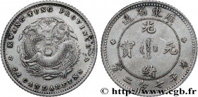 CHINA
Type : 10 Cents province de Guangdong 
Date : 1890-1908 
Mint name / Town : Guangzhou (Canton) 
Quantity minted : - 
Metal : silver 
Millesimal ...