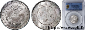 CHINA
Type : 20 Cents province de Guangdong 
Date : 1909-1911 
Mint name / Town : Guangzhou (Canton) 
Quantity minted : - 
Metal : silver 
Millesimal ...