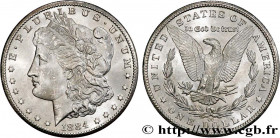 UNITED STATES OF AMERICA
Type : 1 Dollar Morgan 
Date : 1884 
Mint name / Town : Carson City - CC 
Quantity minted : 1136000 
Metal : silver 
Millesim...