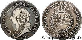 ITALY - KINGDOM OF SARDINIA - CHARLES-EMMANUEL III
Type : Mezzo Scudo 
Date : 1755 
Mint name / Town : Turin 
Quantity minted : - 
Metal : silver 
Mil...
