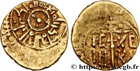 ITALY - SICILY - WILLIAM I
Type : Tari d’or 
Date : n.d. 
Mint name / Town : Messine ou Palerme 
Metal : gold 
Diameter : 12  mm
Weight : 1,33  g.
Rar...