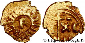 SICILY - KINGDOM OF SICILY - FREDERICK II OF HOHENSTAUFEN
Type : Tari d’or 
Date : n.d. 
Mint name / Town : Messine 
Metal : gold 
Diameter : 10  mm
O...