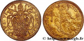 ITALY - PAPAL STATES - PIUS VI (Giovanni Angelo Braschi)
Type : Zecchino (Sequin) en or 
Date : 1775 
Mint name / Town : Rome 
Metal : gold 
Diameter ...