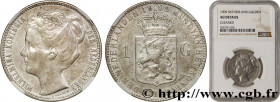 NETHERLANDS
Type : 1 Gulden Reine Wilhelmina 
Date : 1909 
Mint name / Town : Ucanneléetrecht 
Quantity minted : 2000000 
Metal : silver 
Millesimal f...