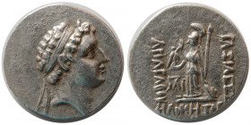 CAPPADOCIAN KINGDOM. Ariarathes V. 163–130 BC. AR Drachm