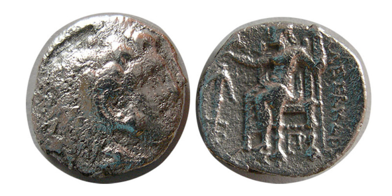 SELUEKID KINGS, Seleucus I Nicator. 312- 281 BC. AR Hemidrachm (1.88 gm; 13 mm)....