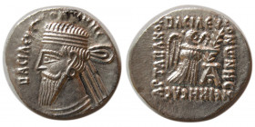 KINGS of PARTHIA. Vonones I. 8-12 AD. AR Drachm. Ekbatana mint.
