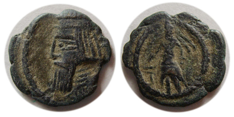 KINGS of PARTHIA. Artabanos IV. (c. AD 10-41). Æ chalkon (1.26 gm; 14 mm). S63.2...