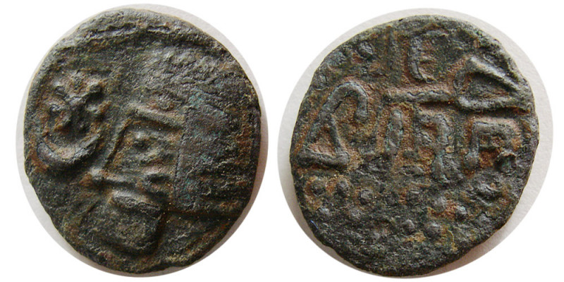 KINGS of PARTHIA. Vologases I (AD 50-77/78). Billon Drachm (3.12 gm; 17 mm). (wr...