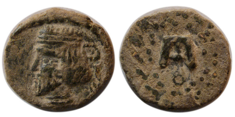KINGS of PARTHIA. Pacorus I (c. AD 78-120). Æ chalkos(0.92 gm; 12 mm). S78var. (...
