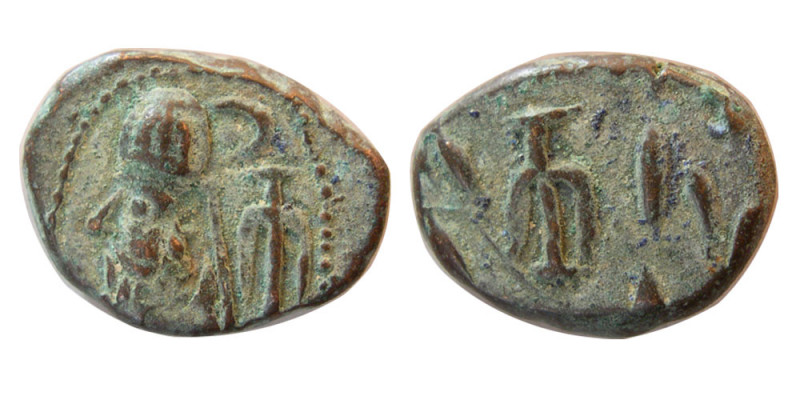 KINGS of ELYMAIS. Phraates. Early mid-2nd century AD. Æ drachm (3.90 gm; 15 mm)....