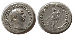 ROMAN EMPIRE. Trajan. 98-117 AD. AR Denarius.