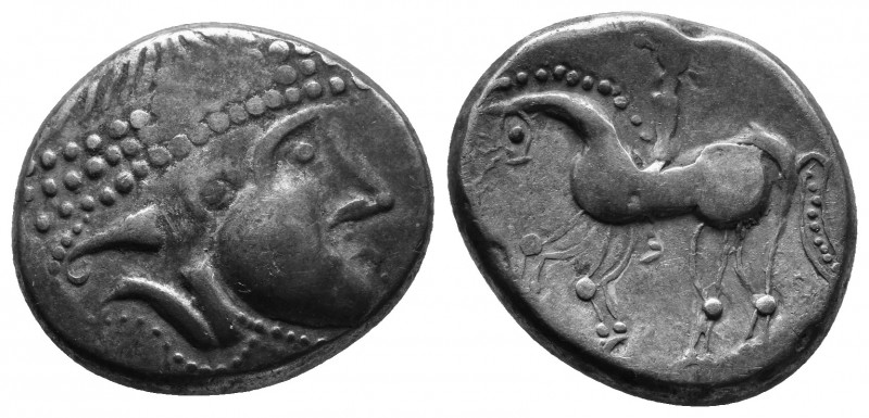 CELTIC, Eastern Europe. Imitations of Philip II of Macedon (2nd-1st centuries BC...
